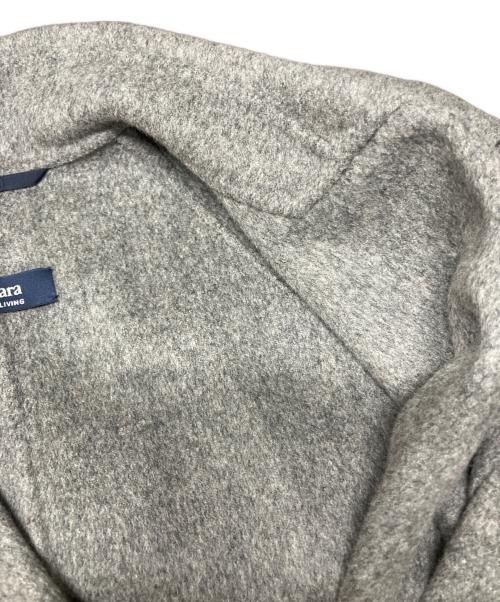 'S Max Mara（エスマックスマーラ）'S Max Mara (エスマックスマーラ) ダブルフェイス クチートアマーノ ウールミドルコート グレー サイズ:42の古着・服飾アイテム
