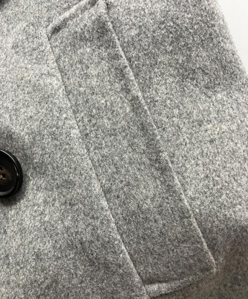 'S Max Mara（エスマックスマーラ）'S Max Mara (エスマックスマーラ) ダブルフェイス クチートアマーノ ウールミドルコート グレー サイズ:42の古着・服飾アイテム