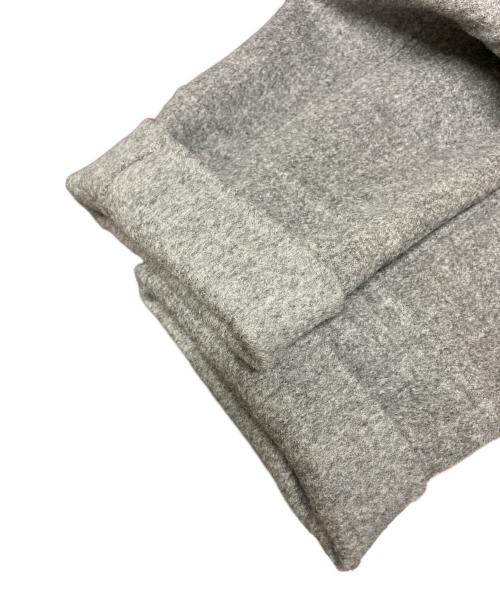 'S Max Mara（エスマックスマーラ）'S Max Mara (エスマックスマーラ) ダブルフェイス クチートアマーノ ウールミドルコート グレー サイズ:42の古着・服飾アイテム