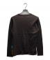Salvatore Ferragamo (サルヴァトーレ フェラガモ) シルク切替ニット ブラウン サイズ:XS：8000円