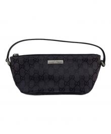 GUCCI（グッチ）の古着「GGキャンバスハンドバッグ」｜ブラック