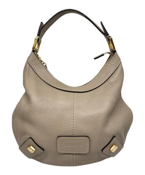 LOEWE（ロエベ）LOEWE (ロエベ) ワンショルダーバッグ グレー×ベージュの古着・服飾アイテム