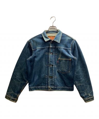 Levi's（リーバイス） デニムジャケット 1stタイプ ダメージ加工　古着 中古・古着通販】LEVI'S (リーバイス) 復刻1stデニムジャケット