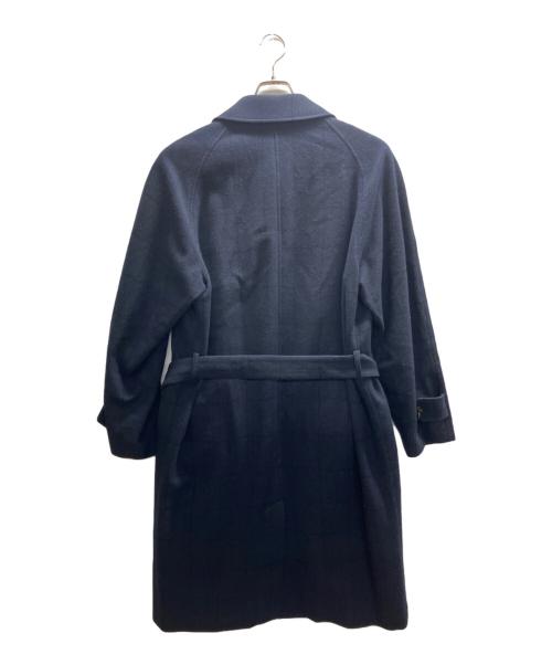 BROOKS BROTHERS（ブルックスブラザーズ）BROOKS BROTHERS (ブルックスブラザーズ) ステンカラーウールロングコート ネイビー サイズ:Mの古着・服飾アイテム
