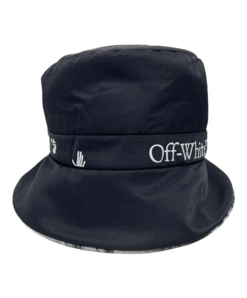 OFFWHITE（オフホワイト）OFFWHITE (オフホワイト) バケットハット ブラック サイズ:Sの古着・服飾アイテム