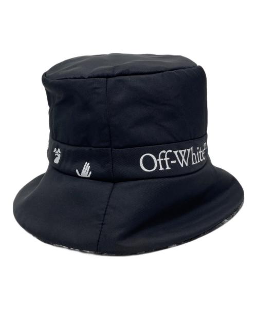 OFFWHITE（オフホワイト）OFFWHITE (オフホワイト) バケットハット ブラック サイズ:Sの古着・服飾アイテム
