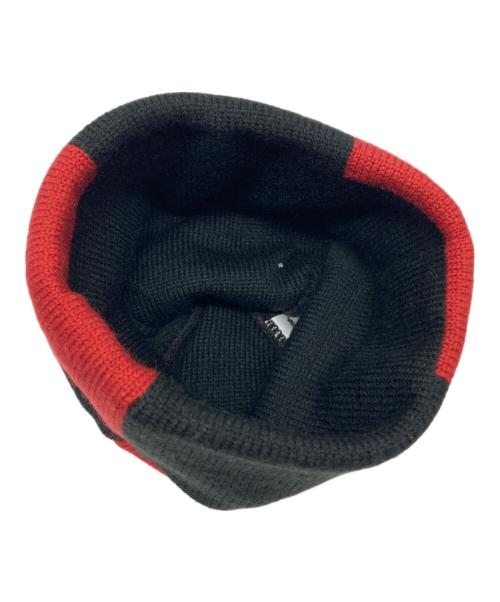 SUPREME（シュプリーム）Supreme (シュプリーム) Checkerboard Beanie レッド×ブラックの古着・服飾アイテム