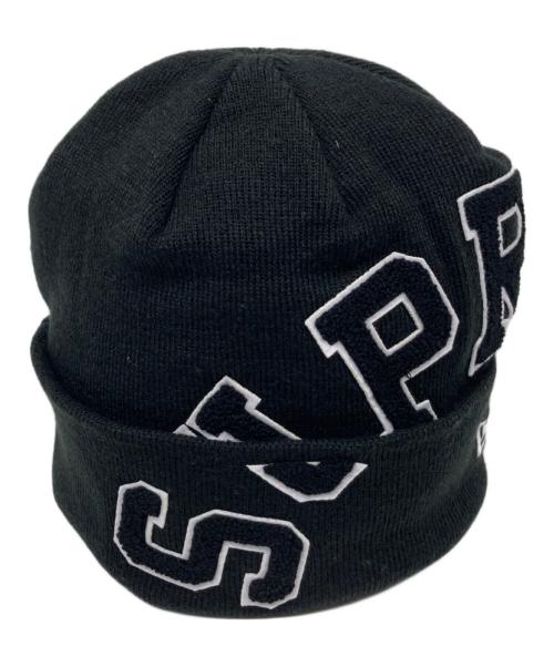 SUPREME（シュプリーム）Supreme (シュプリーム) New Era (ニューエラ) Big Arc Beanie ブラックの古着・服飾アイテム
