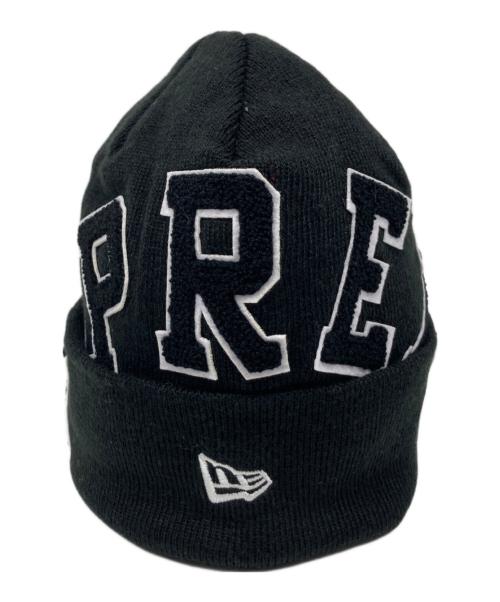 SUPREME（シュプリーム）Supreme (シュプリーム) New Era (ニューエラ) Big Arc Beanie ブラックの古着・服飾アイテム