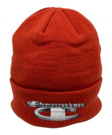 SUPREME×Champion（シュプリーム×チャンピオン）の古着「ニット帽」｜オレンジ