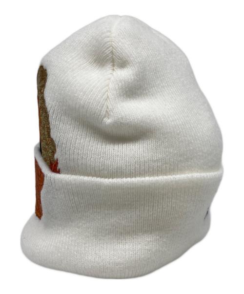 SUPREME（シュプリーム）Supreme (シュプリーム) martin wong 8-ball beanie ベージュの古着・服飾アイテム