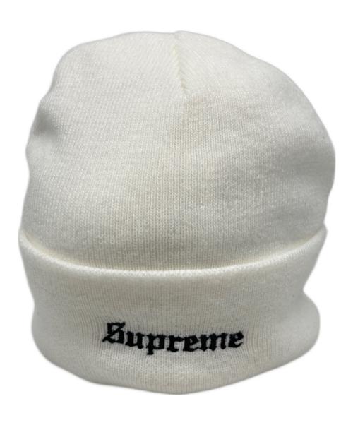 SUPREME（シュプリーム）Supreme (シュプリーム) martin wong 8-ball beanie ベージュの古着・服飾アイテム