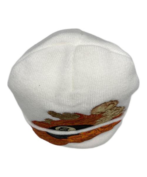 SUPREME（シュプリーム）Supreme (シュプリーム) martin wong 8-ball beanie ベージュの古着・服飾アイテム