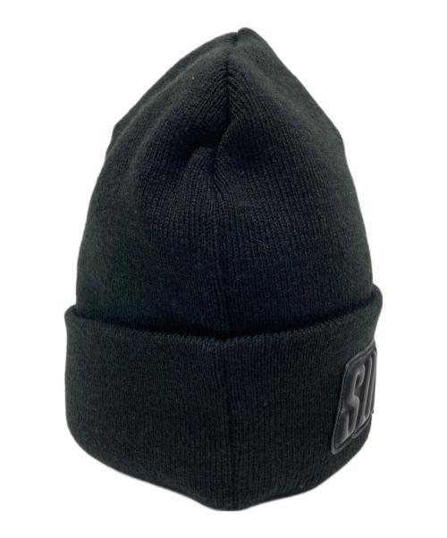 SUPREME（シュプリーム）Supreme (シュプリーム) Raised patent beanie ブラックの古着・服飾アイテム