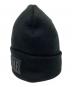 Supreme (シュプリーム) Raised patent beanie ブラック：5000円