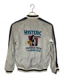 Hysteric Glamour（ヒステリックグラマー）の古着「リバーシブルスカジャン」｜グレー×ブラック