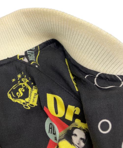 Hysteric Glamour（ヒステリックグラマー）Hysteric Glamour (ヒステリックグラマー) リバーシブルスカジャン グレー×ブラック サイズ:Mの古着・服飾アイテム