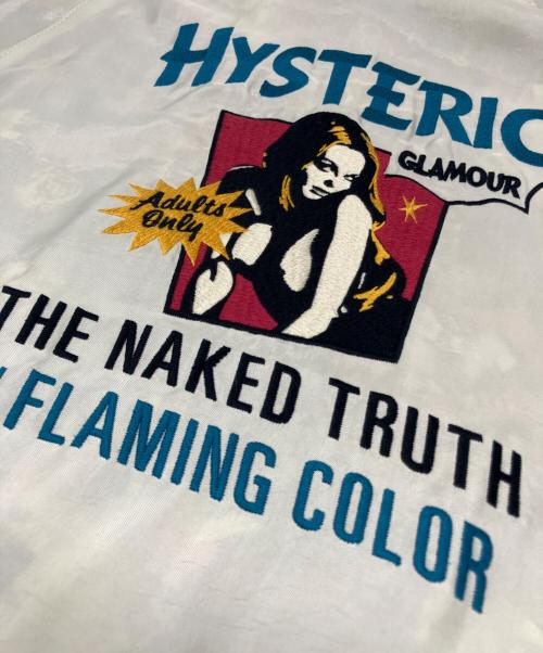 Hysteric Glamour（ヒステリックグラマー）Hysteric Glamour (ヒステリックグラマー) リバーシブルスカジャン グレー×ブラック サイズ:Mの古着・服飾アイテム