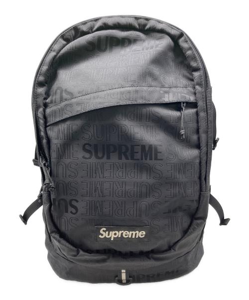 SUPREME（シュプリーム）SUPREME (シュプリーム) Backpack ブラックの古着・服飾アイテム