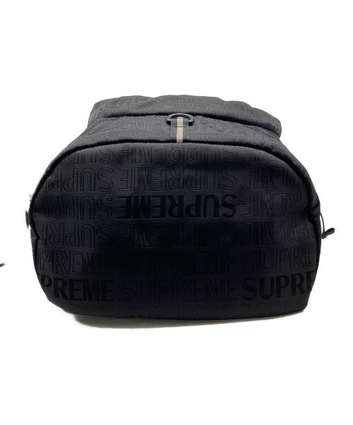 SUPREME（シュプリーム）SUPREME (シュプリーム) Backpack ブラックの古着・服飾アイテム