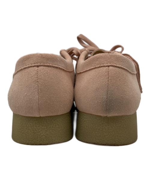 CLARKS（クラークス）CLARKS (クラークス) Wallabee EVO ピンク サイズ:24.5の古着・服飾アイテム