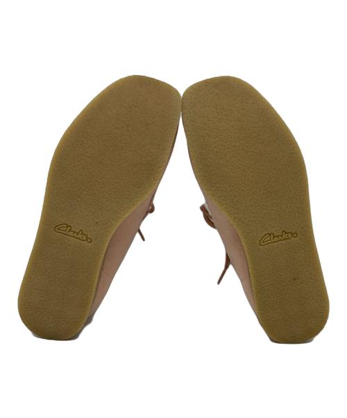 CLARKS（クラークス）CLARKS (クラークス) Wallabee EVO ピンク サイズ:24.5の古着・服飾アイテム