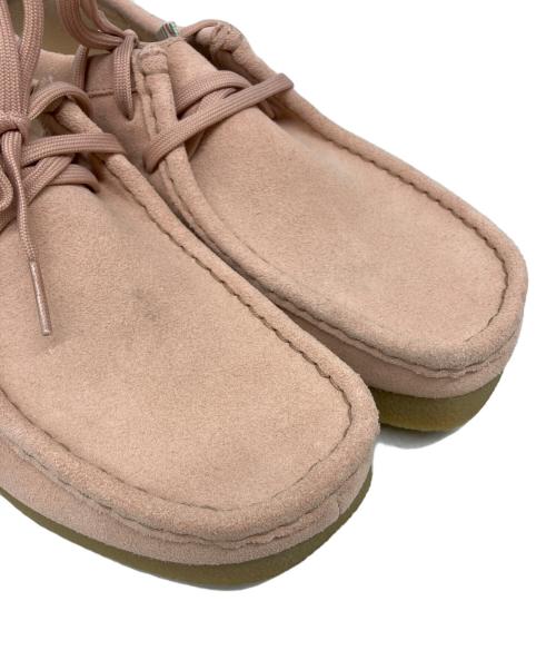 CLARKS（クラークス）CLARKS (クラークス) Wallabee EVO ピンク サイズ:24.5の古着・服飾アイテム