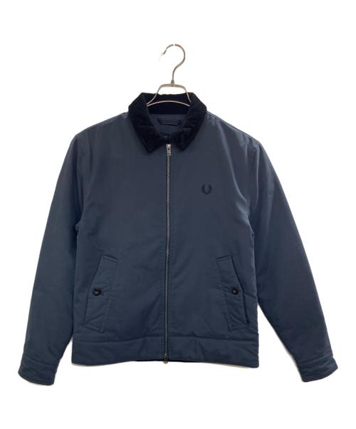 FRED PERRY（フレッドペリー）FRED PERRY (フレッドペリー) Cotton Caban Jacket ネイビー サイズ:Sの古着・服飾アイテム