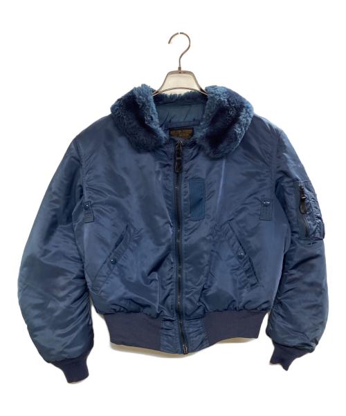 ALPHA INDUSTRIES（アルファインダストリーズ）ALPHA INDUSTRIES (アルファインダストリーズ) B-15C フライトジャケット ネイビー サイズ:Mの古着・服飾アイテム