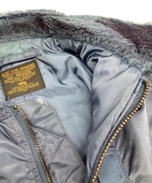 ALPHA INDUSTRIES（アルファインダストリーズ）ALPHA INDUSTRIES (アルファインダストリーズ) B-15C フライトジャケット ネイビー サイズ:Mの古着・服飾アイテム