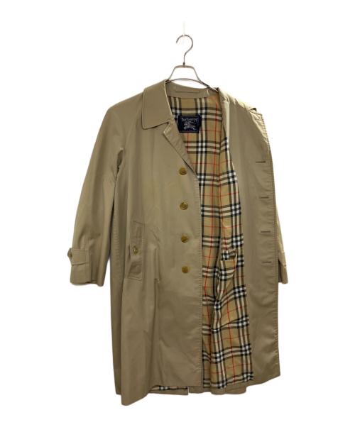 Burberry's（バーバリーズ）Burberry's (バーバリーズ) 裏地ノヴァチェックステンカラーコート ベージュ サイズ:FREEの古着・服飾アイテム
