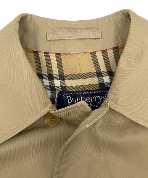 Burberry's（バーバリーズ）Burberry's (バーバリーズ) 裏地ノヴァチェックステンカラーコート ベージュ サイズ:FREEの古着・服飾アイテム