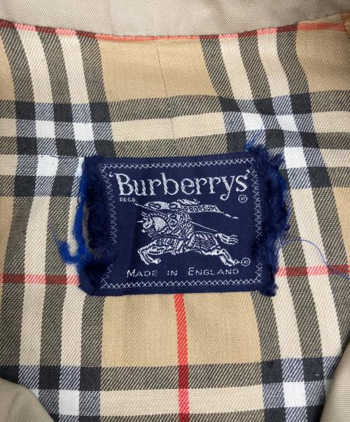 Burberry's（バーバリーズ）Burberry's (バーバリーズ) 裏地ノヴァチェックステンカラーコート ベージュ サイズ:FREEの古着・服飾アイテム