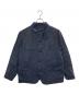 Engineered Garments（エンジニアド ガーメンツ）の古着「coverall Jacket H.B. Gangster Stripe」｜ネイビー
