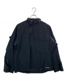 D-VEC×ALMOSTBLACK（ディーベック×オールモストブラック）の古着「GORE-TEX INFINIUM 2L SHIRT JACKET」｜ブラック
