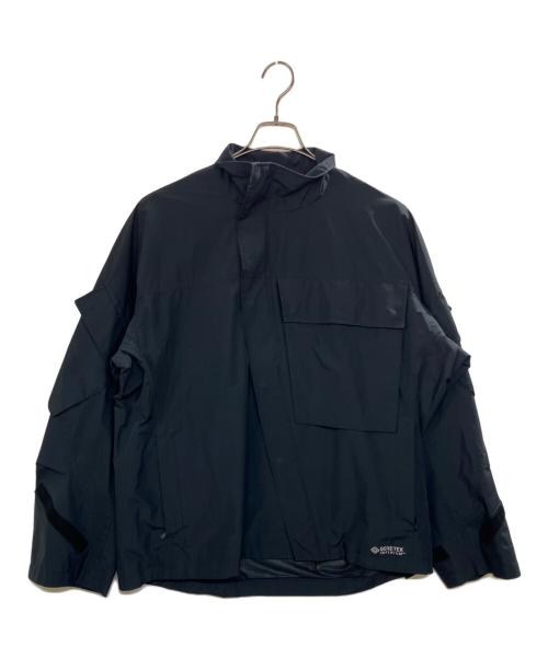 D-VEC（ディーベック）D-VEC (ディーベック) ALMOSTBLACK (オールモストブラック) GORE-TEX INFINIUM 2L SHIRT JACKET ブラック サイズ:SIZE 1の古着・服飾アイテム