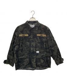 WTAPS（ダブルタップス）の古着「JUNGLE LS SHIRT」｜グリーン