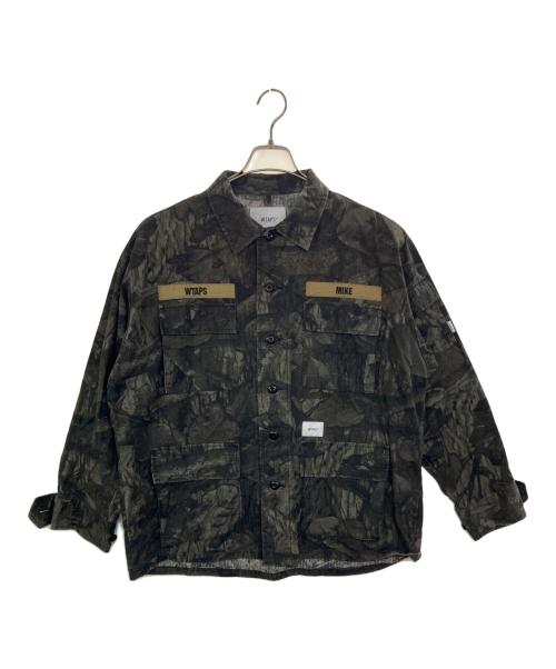 WTAPS（ダブルタップス）WTAPS (ダブルタップス) JUNGLE LS SHIRT グリーン サイズ:SIZE 02の古着・服飾アイテム