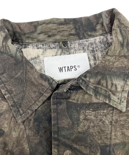 WTAPS（ダブルタップス）WTAPS (ダブルタップス) JUNGLE LS SHIRT グリーン サイズ:SIZE 02の古着・服飾アイテム