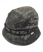 WTAPSダブルタップス）の古着「JUNGLE / HAT. COTTON. RIPSTOP. CAMO」｜グレー