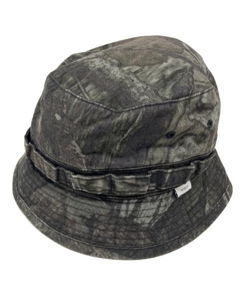 WTAPS（ダブルタップス）WTAPS (ダブルタップス) JUNGLE / HAT. COTTON. RIPSTOP. CAMO グレーの古着・服飾アイテム