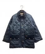 Barbourバブアー）の古着「Aldburgh キルティングジャケット」｜ネイビー