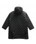 Traditional Weatherwear (トラディショナルウェザーウェア) フード レオパードミドルキルティングコート ブラック サイズ:34：12000円