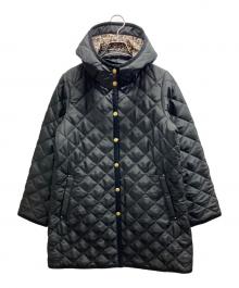 Traditional Weatherwear（トラディショナルウェザーウェア）の古着「キルティングコート」｜ブラック