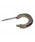 中古・古着 GARNI (ガルニ) フープピアス シルバー：14000円