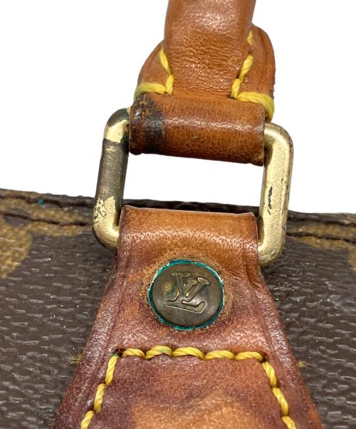 LOUIS VUITTON（ルイ ヴィトン）LOUIS VUITTON (ルイ ヴィトン) ミニスピーディ ハンドバッグ ブラウン×ベージュの古着・服飾アイテム