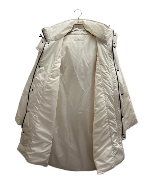 anuke（アンヌーク）anuke (アンヌーク) Hooded Coat アイボリー サイズ:36の古着・服飾アイテム