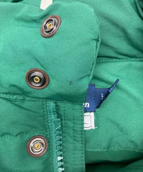POLO RALPH LAUREN（ポロ・ラルフローレン）POLO RALPH LAUREN (ポロ・ラルフローレン) Ron Herman (ロンハーマン) 袖ポニーダウンジャケット グリーン サイズ:Lの古着・服飾アイテム
