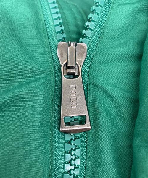 POLO RALPH LAUREN（ポロ・ラルフローレン）POLO RALPH LAUREN (ポロ・ラルフローレン) Ron Herman (ロンハーマン) 袖ポニーダウンジャケット グリーン サイズ:Lの古着・服飾アイテム