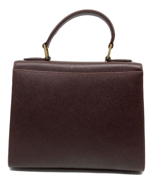COACH（コーチ）COACH (コーチ) Handbag Turnlock ブラウンの古着・服飾アイテム